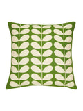 Orla Kiely slate textured flower cushion 45x45cm, imported from the UK