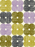 Orla Kiely lilac moss textured flower duvet cover set, imported from the UK
