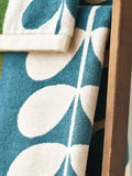 Orla Kiely Willow Stem Check hand towel - UK version