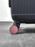 Rock Luggage grey large Aria suitcase, imported from the UK