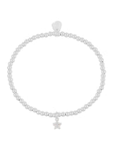 Next Estella Bartlett Silver Tone CZ Star Sienna Bracelet 16.5cm- Buy online at McGrocer