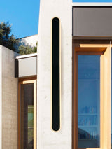 Next Searchlight Paris Sand Black and Frosted LED Outdoor Wall Light 90cm- Buy online at McGrocer