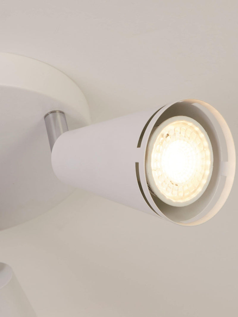 Searchlight Astrid 3-light ceiling spotlight, UK version