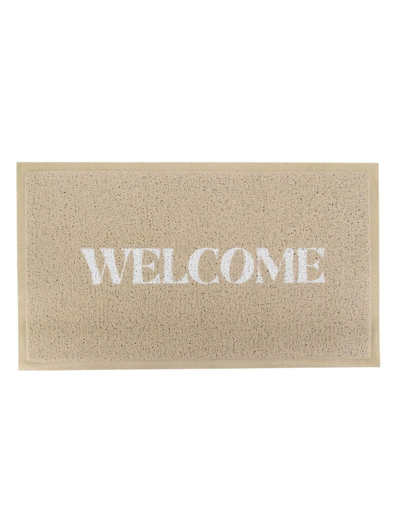 Artsy Mats beige welcome doormat 70x40cm, imported from the UK