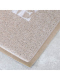Artsy Mats beige welcome doormat 70x40cm, imported from the UK