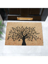 Next Artsy Mats Natural and Black Tree of Life Doormat- Buy online at McGrocer
