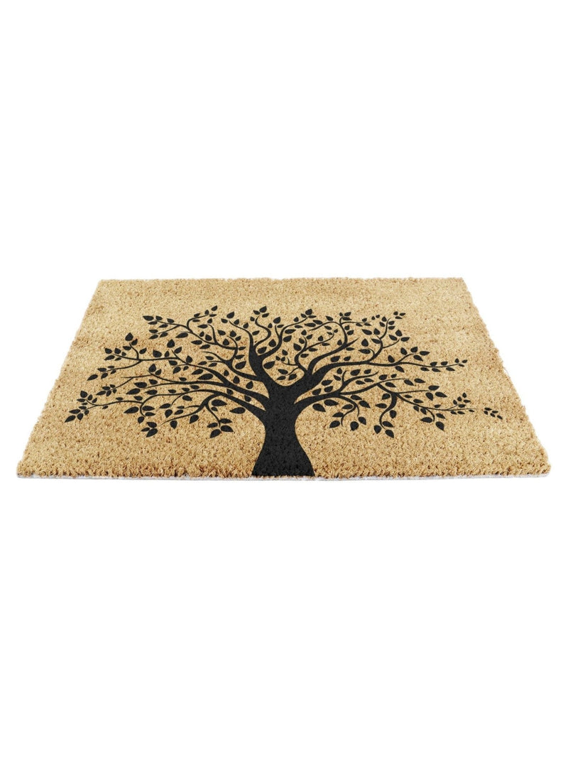 Artsy Mats Tree of Life doormat natural coir 60x40cm (British brand)