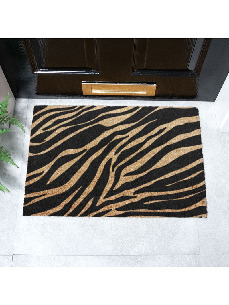 Artsy Mats zebra print doormat 60x40cm - British product