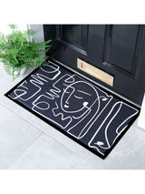 Next Artsy Mats Multi Face Lines Abstract Indoor Outdoor Doormat 70cm x 40cm- Buy online at McGrocer