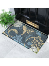 Next Artsy Mats Blue William Morris Pattern Doormat, 70cm x 40cm- Buy online at McGrocer