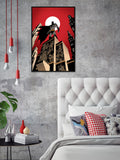 Pyramid International Batman Villain Skyline framed poster, imported from the UK