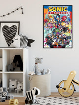 Next Pyramid International Sonic The Hedgehog Framed Maxi Poster- Buy online at McGrocer