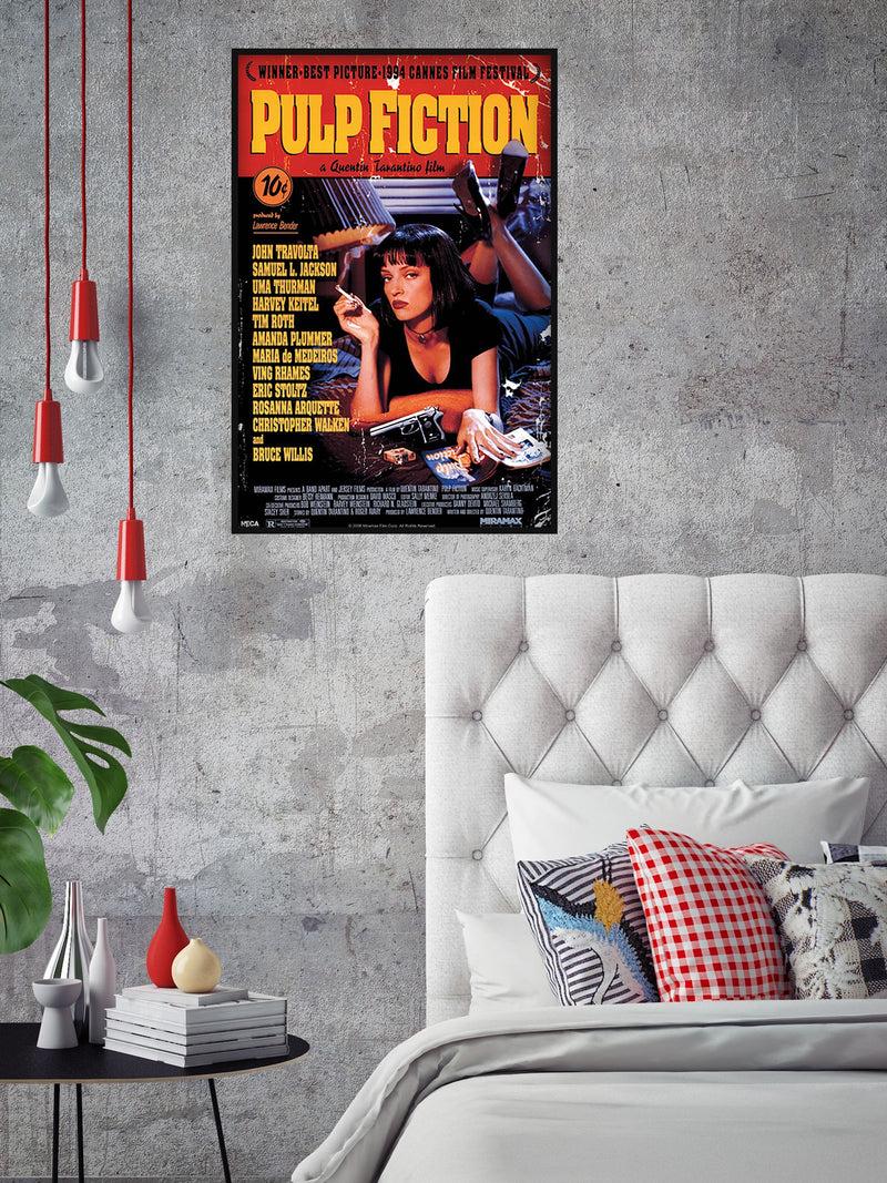Pyramid International Pulp Fiction framed poster 61 x 91.5cm, imported from the UK