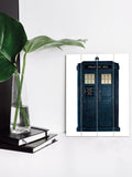 Pyramid International Doctor Who Tardis wooden wall art, imported from the UK