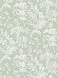 Laura Ashley Green Sage Reversible Duvet Cover and Pillowcase Set, UK version