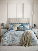Next Laura Ashley Blue Seaspray Marlbrook Reversible Duvet Cover and Pillowcase Set- Buy online at McGrocer
