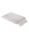 Jeté brossé Arya rose blush Laura Ashley, importé du Royaume-Uni