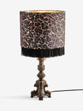 Laurence Llewelyn-Bowen black animal print table lamp (British brand)