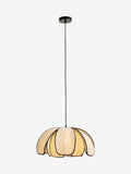 Nina Campbell Petalum cream black pendant light, imported from the UK