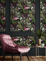 Next Graham & Brown Tropic Midnight A4 Wallpaper Sample- Buy online at McGrocer