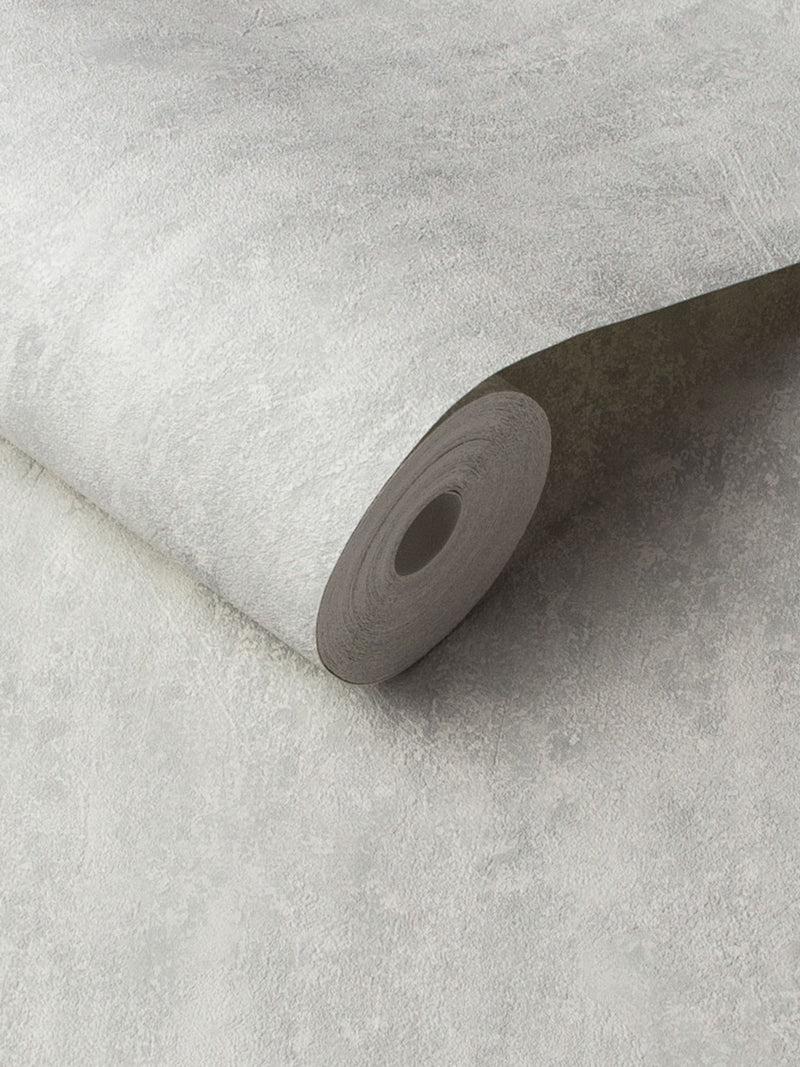 Graham & Brown Orbit wallpaper sample in white/grey - British product