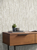 Next Graham & Brown Soft Gold Betula Wallpaper Sample A4- Buy online at McGrocer