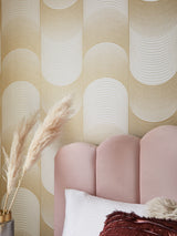 Next Graham & Brown Pearl or Gold Eclipse A4 Wallpaper Sample- Buy online at McGrocer