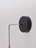 Pacific Lifestyle Black Astarion LED wall light 100cm, UK version