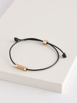 Next AllSaints Black Hexagon Bar Friendship Bracelet- Buy online at McGrocer