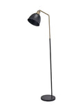 Pacific black and gold task floor lamp, UK version
