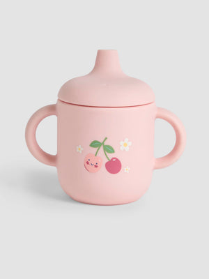 JoJo Maman Bébé Printed Silicone Sippy Cup Baby Feeding Accessory