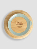 JoJo Maman Bébé Bamboo Weaning Plate with Suction and Spoon, UK version