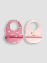Next JoJo Maman Bébé 2-Pack Silicone Bib Set- Buy online at McGrocer