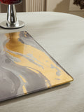 Natural Galaxy Glass Table Centrepiece 60cm x 30cm, imported from the UK