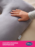 Silentnight Medium Grey Pregnancy Body Support Pillow 140x170cm (British brand)