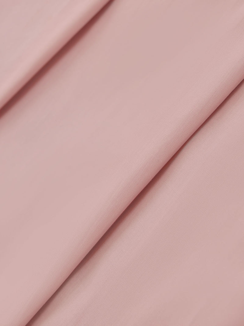 Blush pink flat bed sheet - British product