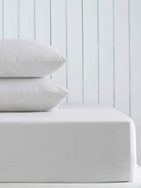 Next Grey Light Cotton Rich Deep Fitted Bed Sheet- Buy online at McGrocer