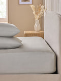 Purple Blackberry Cotton Rich Deep Fitted Bed Sheet