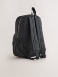 Black bow backpack 43cm height polyester (British brand)