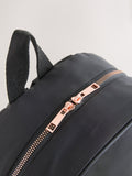Black bow backpack 43cm height polyester (British brand)
