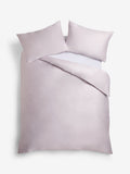 Lilac Purple 400 Thread Count Egyptian Cotton Sateen Luxury Duvet Cover and Pillowcase Set