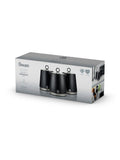 Swan Black Serenity storage canisters 1.3L (British brand)