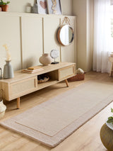 Next Origin Cream Borders Wool Runner- Buy online at McGrocer