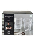 Royal Doulton Set of 4 Blue Maze Hiball Glasses