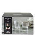 Royal Doulton Clear Maze Tumblers Set of 4, imported from the UK
