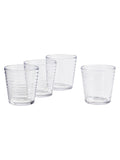 Royal Doulton Clear Maze Tumblers Set of 4, imported from the UK