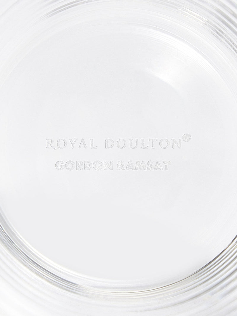 Royal Doulton Clear Maze Tumblers Set of 4, imported from the UK