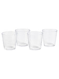 Royal Doulton Clear Maze Tumblers Set of 4, imported from the UK