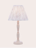 Laura Ashley white pussy willow table lamp, UK version