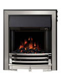 Be Modern black Aspen inset electric fireplace, imported from the UK